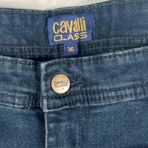 NWT CAVALLI CLASS SLIM STRAIGHT Distressed Jeans OXJ211 DS028 Size 36X30‎ - Picture 4 of 13